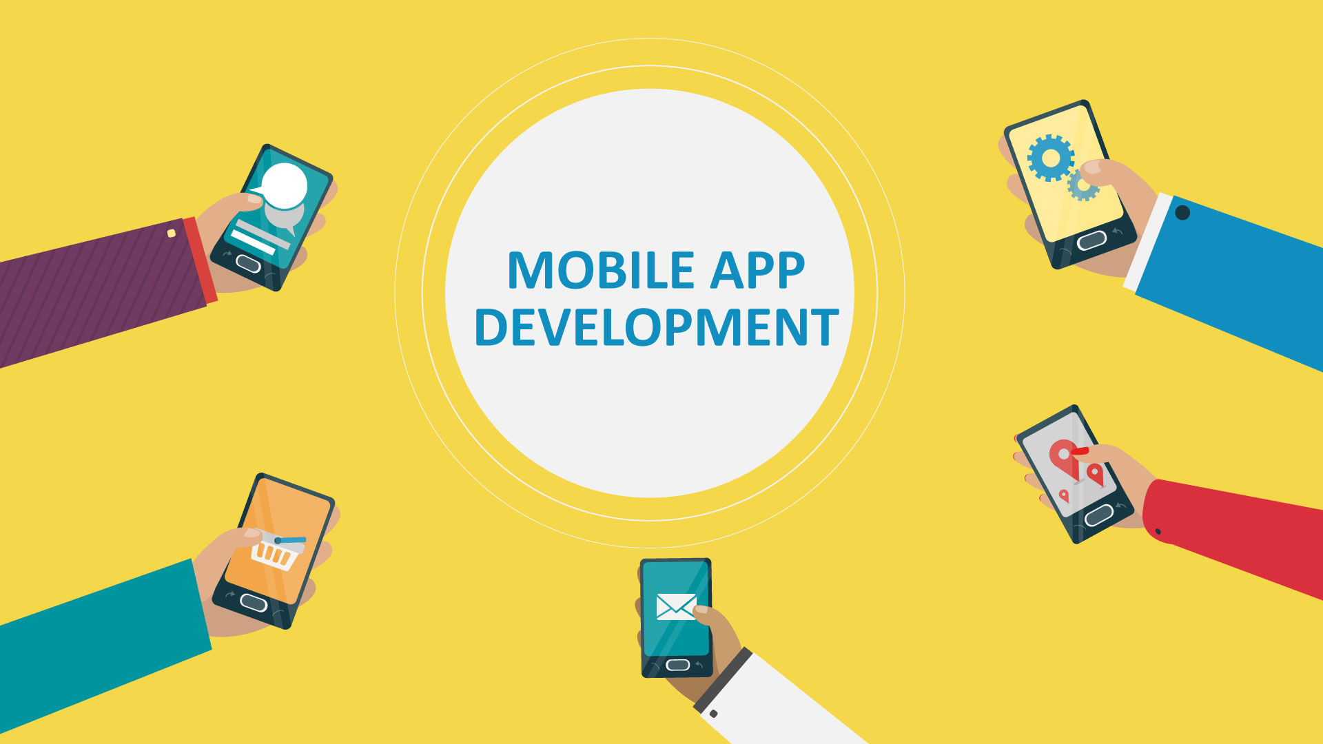 mobile application development image